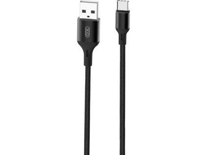 Kábel XO NB143 USB - USB-C 1,0 m 2,4A čierny