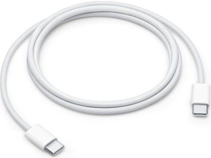 MM093ZM/A iPhone USB-C/USB-C 60W Pletený Datový Kabel 1m White (Bulk)