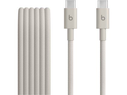 MDGD4ZM/A Apple Beats USB-C/USB-C Datový Kabel 1.5m Stone