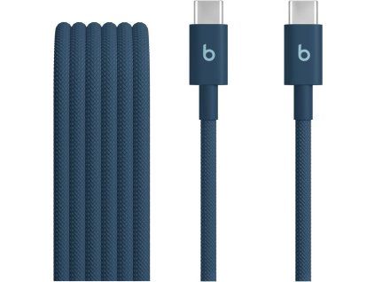 Apple Beats Dátový Kábel USB-C/USB-C 1.5m Navy (MDGE4ZM/A)