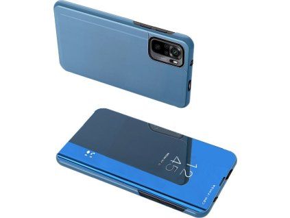 Kryt Clear View Case modrý, flipový pro Poco M4 Pro 5G