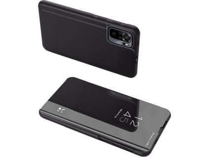 Puzdro Clear View pre Poco M4 Pro 5G čierne