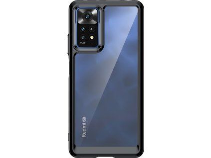 Kryt Outer Space pro Xiaomi Poco X5 5G / Redmi Note 12 5G s flexibilním rámem, černý
