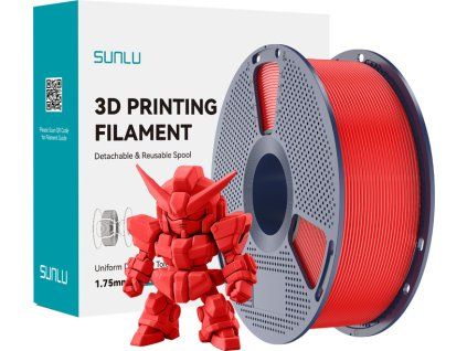 Filament Sunlu PLA+ 2.0 (červený)