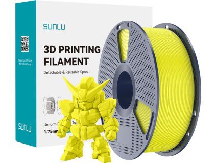 Filament Sunlu PLA+ 2.0 (žltý)