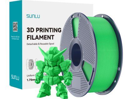 Filament Sunlu PLA+ 2.0 (zelený)