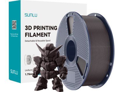 Filament Sunlu PLA+ 2.0 (pražený gaštan)