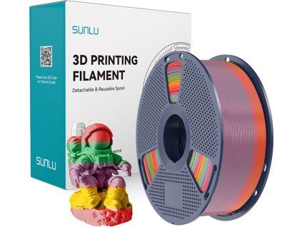 Filament Sunlu PLA (Rainbow) 01