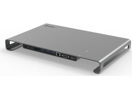SWISSTEN USB-C HUB DOCK ALUMINIUM