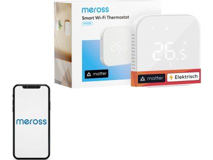 Inteligentný termostat WiFi Meross MTS215MA(EU) (Matter)