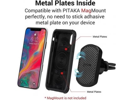 19670 pitaka magcase pro black grey iphone xs x
