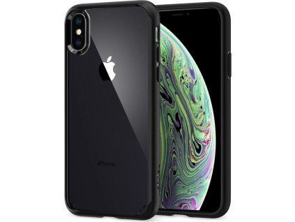 Spigen Ultra Hybrid, matte black - iPhone XS/X