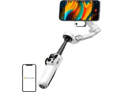 Stabilizátor AOCHUAN P2 s AI senzorem (bílý)