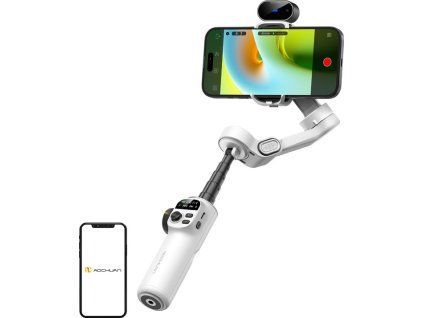 Stabilizátor AOCHUAN X2 s AI senzorem (bílý)