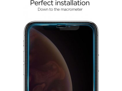 Spigen Glass FC HD, black - iPhone 11 Pro/XS/X