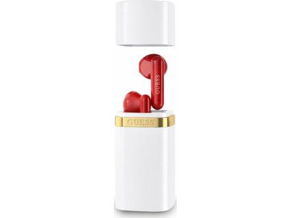 Guess Lipstick Shape TWS Bezdrôtové Slúchadlá White