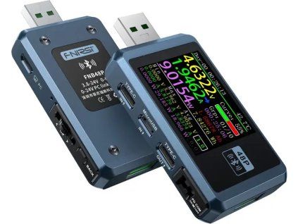 FNIRSI FNB48P BT Tester USB portov s Bluetooth