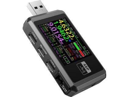 FNIRSI FNB48P USB port tester černý