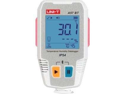 Uni-T A57 BT – datalogger teploty a vlhkosti s podporou Bluetooth