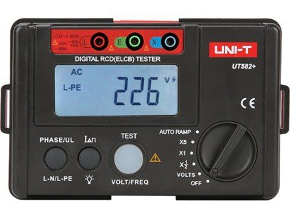 Tester proudových chráničů Uni-T UT582+