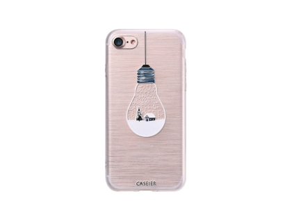 Kryt Caseier zimní - žárovka pro iPhone 6/6S