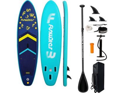 FunWater SUP paddleboard doska na plávanie SUPFW71A 3,5m modrá
