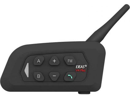 Motocyklový interkom EJEAS V4 Plus pre až 4 účastníkov