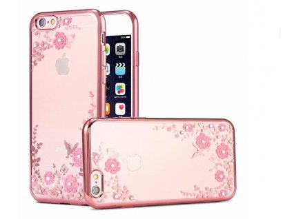 20411 kryt kisscase crystal flower pro iphone x xs rose