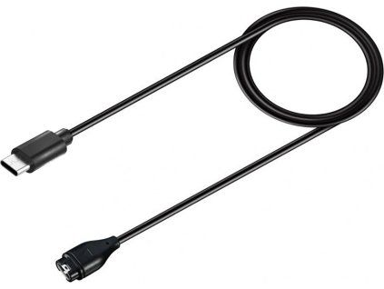 Magnetická nabíjačka USB-C pre inteligentné hodinky Garmin - čierna