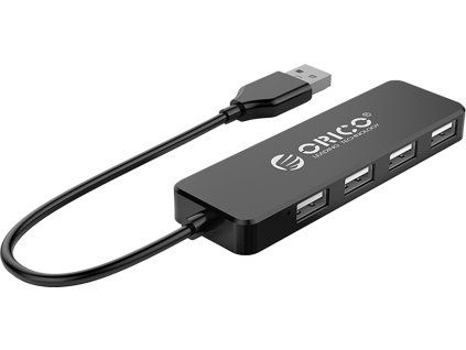 Orico FL01 USB-A Hub Dokovací Stanice 4x USB-A 2.0 - Černá