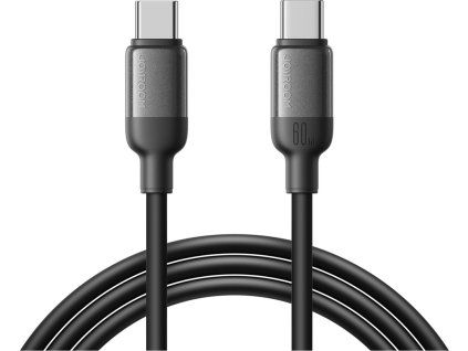 Kabel Joyroom S-A62 Lively Series 60W USB-C - USB-C 1,2 m - černý