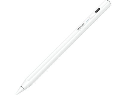Acefast V2 Capacitive Stylus pre iPad s 2 vymeniteľnými hrotmi - biely