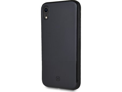 Zadní magnetický TPU kryt CELLY GHOSTSKIN pro Apple iPhone XR, kompatibilní s GHOST držáky, černý
