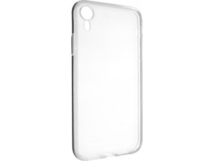 Ultratenké TPU gélové púzdro FIXED Skin pre Apple iPhone XR, 0,6 mm, číre