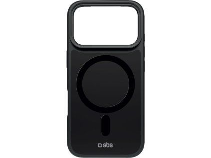 SBS D3O Force Case pre iPhone 18 Pro Max kompatibilné s MagSafe - Čierne
