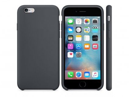 Originální silikonový kryt Clearo pro iPhone 7/8, šedý
