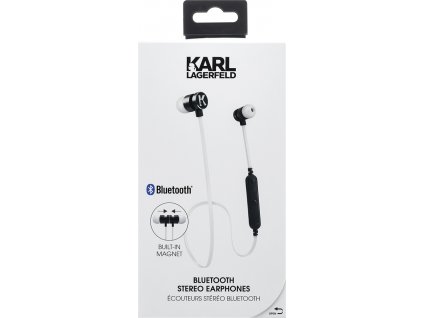CGBTE07 Karl Lagerfeld Bluetooth Stereo Headset White (EU Blister)