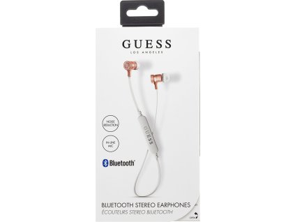 CGBTE05 Guess Bluetooth Stereo Headset White/Pink (EU Blister)
