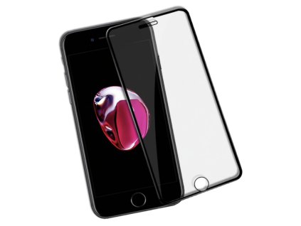 5D tvrzené sklo Clearo na celý displej pro Apple iPhone 6/7/8, černé