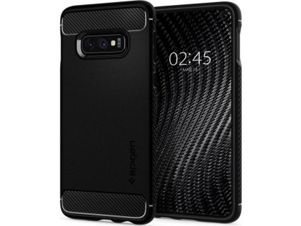 Spigen Rugged Armor, čierna - Galaxy S10e