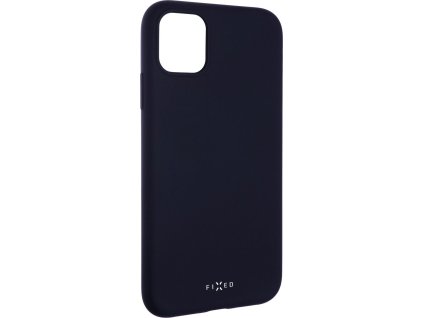 Zadní pogumovaný kryt FIXED Story pro Apple iPhone 11, modrý