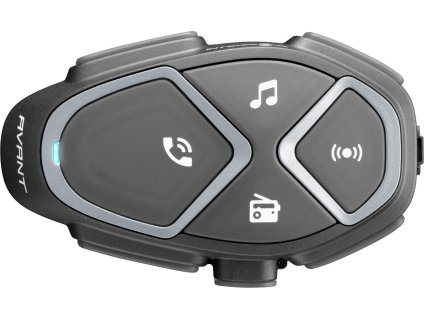 Bluetooth handsfree pro uzavřené a otevřené přilby CellularLine Interphone AVANT, Single Pack
