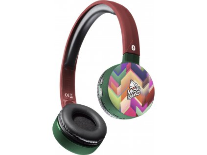 Bluetooth sluchátka MUSIC SOUND s hlavovým mostem a mikrofonem, vzor 2