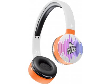Bluetooth sluchátka MUSIC SOUND s hlavovým mostem a mikrofonem, vzor 4