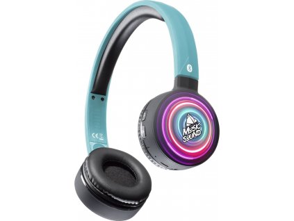 Bluetooth sluchátka MUSIC SOUND s hlavovým mostem a mikrofonem, vzor 6