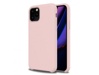 Originální silikonový kryt Clearo pro iPhone 11, růžový