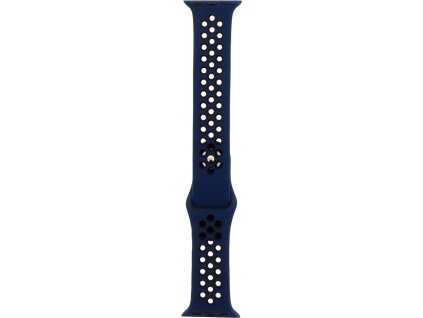 Tactical 148 Double Silikonový Řemínek pro iWatch 4 40mm Blue/Black (EU Blister)