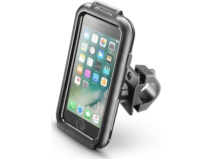 Voděodolné pouzdro Interphone pro Apple iPhone SE(2020)/8/7/6/6S, úchyt na řídítka, černé