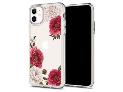 Spigen Ciel Cecile, red floral - iPhone 11