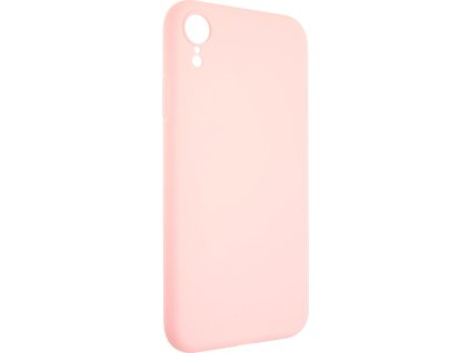 Zadní pogumovaný kryt FIXED Story pro Apple iPhone XR, růžový